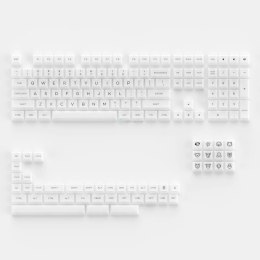 Akko ASA Clear Keycaps PBT 155 klawiszy PC White v2