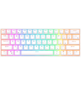 Keycaps z Klawiatury Mechanicznej RK61 White - Zdjęcie produktu