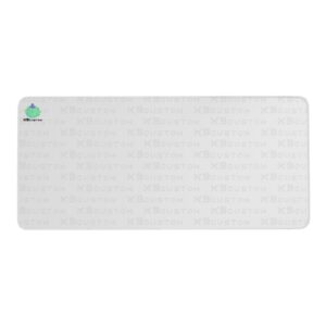 Podkładka - KBcustom - 90x40cm - Logo - White