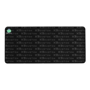 Podkładka - KBcustom - 90x40cm - Logo - Black