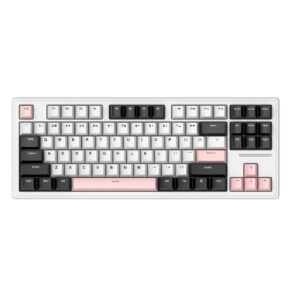 Klawiatura Mechaniczna Attack Shark M87 White&Pink