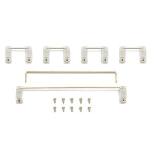 Stabilizatory Durock V2 PCB Mount Screw-In - Clear