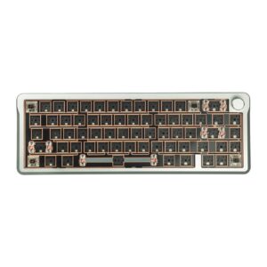 Klawiatura Mechaniczna - Barebones - DIY - HJS - AL65 - Classy Silver