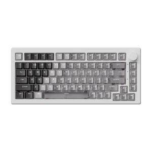 Klawiatura Magnetyczna - Akko - 5075 V3 HE - Gradient Hybrid White Transparent