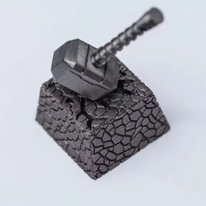 Keycaps 2w1 żywiczny młot thora do mechanicznego klasycznego Retro przezroczystego klucza garnitur Esc przycisk spersonalizowane klawisze