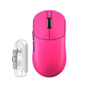 Mysz - Attack Shark - X8 PLUS- 1000Hz - PAW3395PRO- Bezprzewodowa - Czerwony