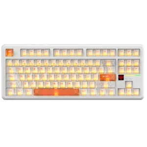 Attack Shark - X87 Ultra - Iced Orange - Klawiatura Mechaniczna