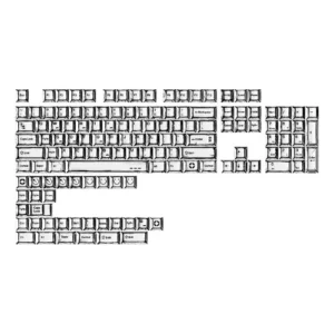 Keycaps — PBT - Cherry - Comic White