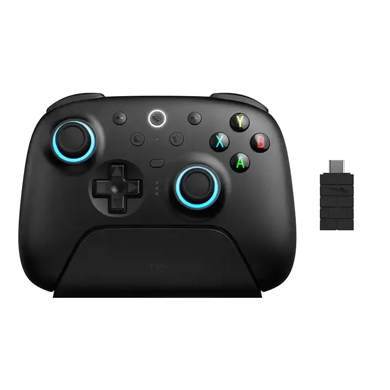 8BitDo - Ultimate 2 Wireless 2.4G Controller - Bezprzewodowy Kontroler do Gier - Czarny
