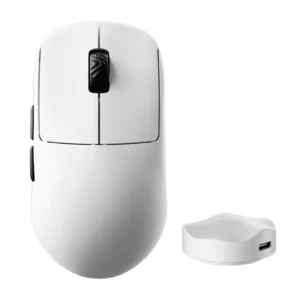 Mysz - ScyRox - V8 - 8000Hz - PAW3950 - Bezprzewodowa - White