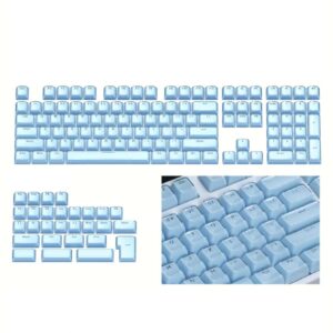 Keycaps — PBT - OEM - Jelly Top Print Blue
