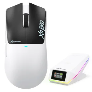 Mysz - Attack Shark - X11 PRO V2 - Snow Leopard - Sensor: PixArt PAW3315 - Dual 1K Hz
