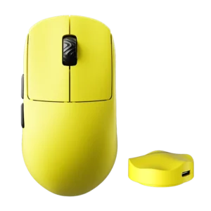 Mysz - ScyRox - V8S - 8000Hz - PAW NEXT I - Bezprzewodowa - Yellow