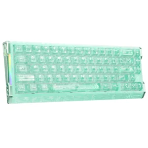 Klawiatura Magnetyczna Attack Shark - R68 HE - Carbon Fiber Rapid -  Lake Green