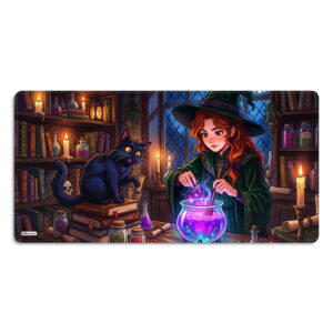 Podkładka Pod Mysz / Mata - KBcustom - Witchy Cat - Magic