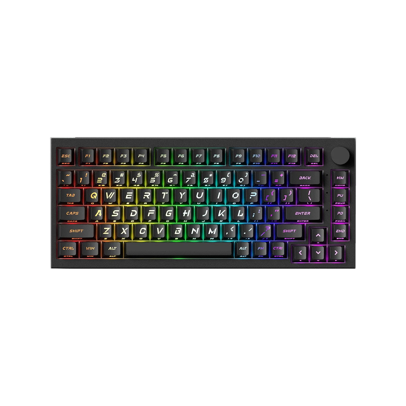 Klawiatura Magnetyczna Akko x MonsGeek 5075 V5 - HE - Black Z Caps