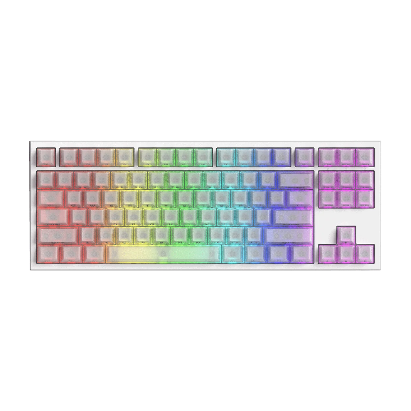 Klawiatura TMR MagMech Akko x MonsGeek 5087 V5 - TMR - Carbon White