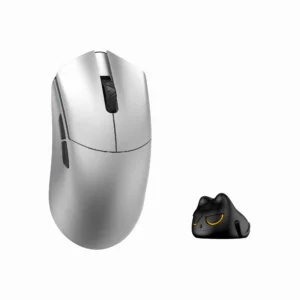 Mysz - WLMOUSE - Beast G - Max - Silver - 8000Hz - PAW3950HS - Bezprzewodowa